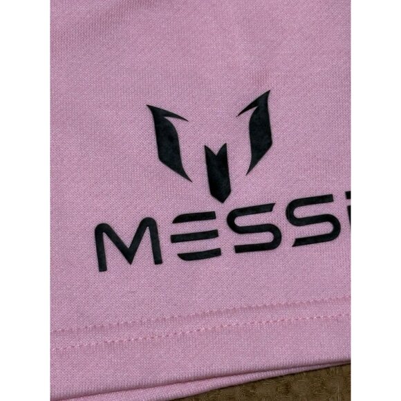 Nwt Soccer Miami Messi Pink Athletic Shorts with Pockets Size S - Picture 3 of 8